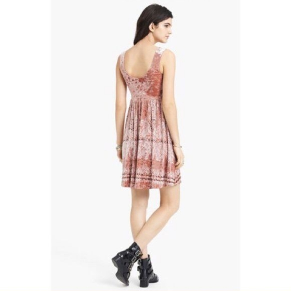 Free People Velvet Underground Mini Dress